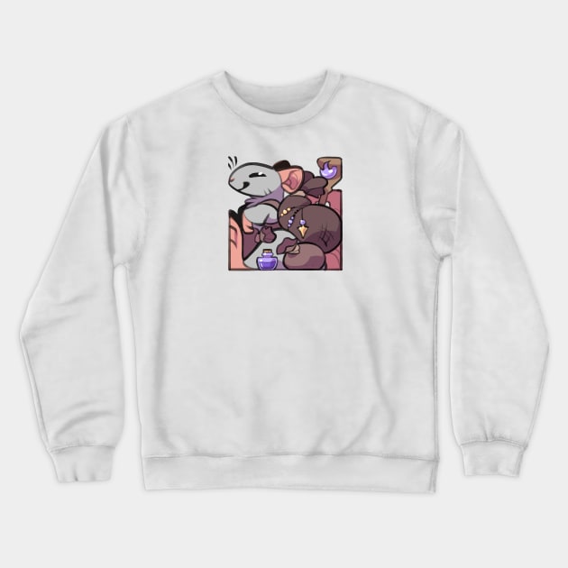 Pack Rat Crewneck Sweatshirt by KiRAWRa